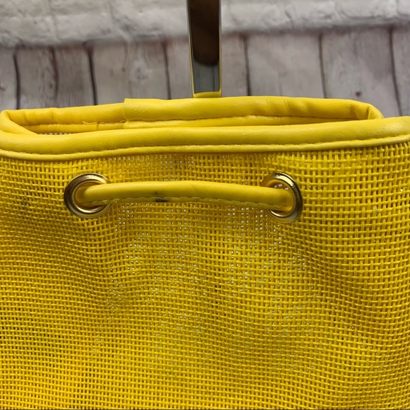 Kenzo Perfumes Mini Mesh Canary Yellow Backpack main image 3